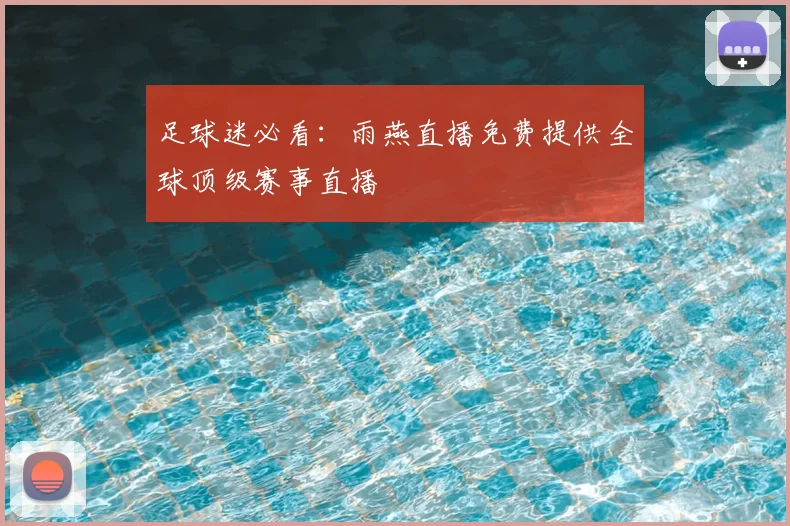 足球迷必看:雨燕直播免费提供全球顶级赛事直播